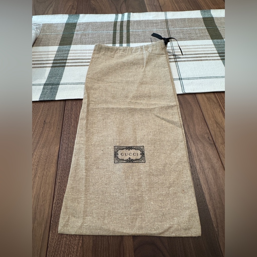 Gucci Beige Dust Bag (17.25" H x 8.5" L)